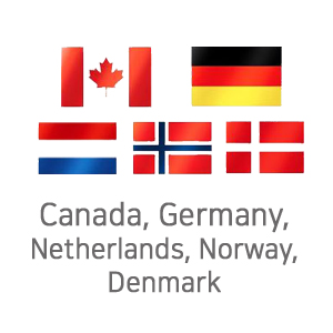 EMS  - Canada, Germany, Netherlands, Norway, Denmark