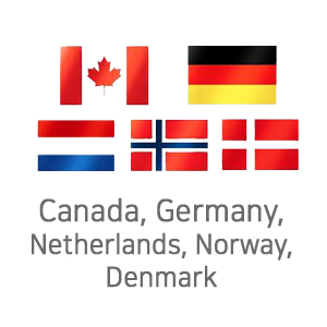 EMS  - Canada, Germany, Netherlands, Norway, Denmark
