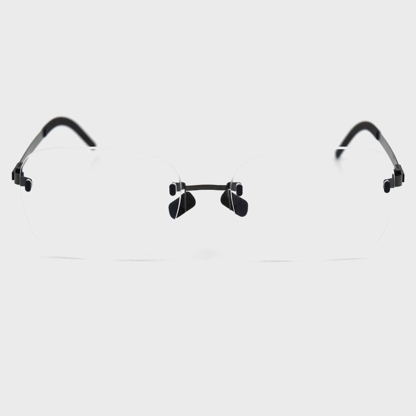 고띠 안경 무테 SM01 56 BK-BK