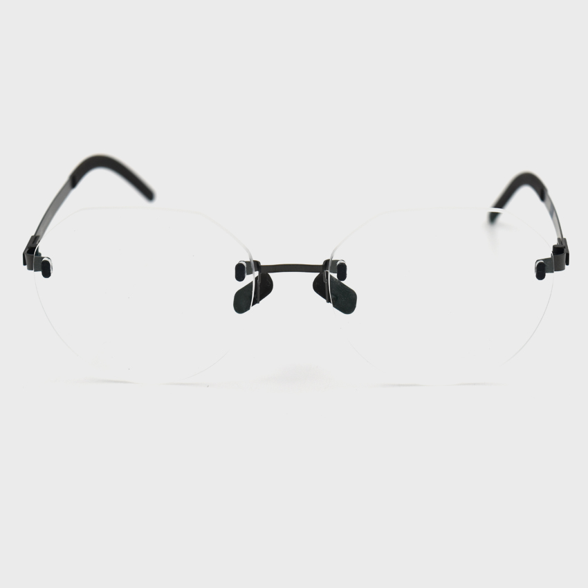 고띠 안경 무테 PR03 50 BK-BK