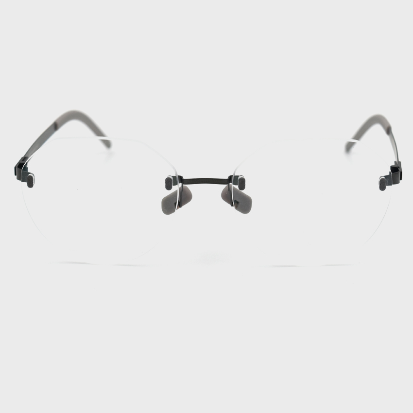 고띠 안경 무테 PR03 50 BK-G