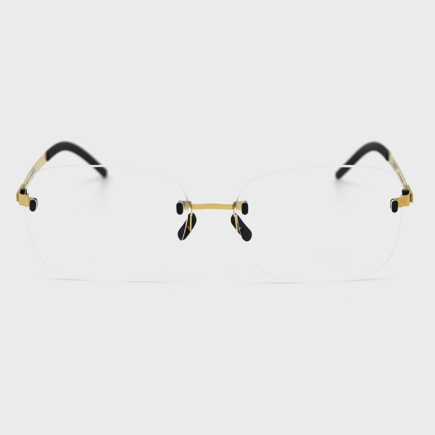 고띠 안경 무테 SM01 56 GOLD
