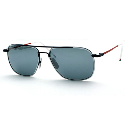 톰브라운 선글라스 TB-103-B-WHT-NVY-RED-58 